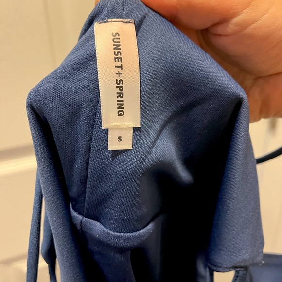 Blue Cutouts Dress | Perfect for Nights Out - Picture 3 of 4